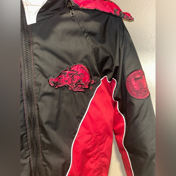 Pro Player 90s Arkansas Razorback Jacket - Picture 2 of 13
